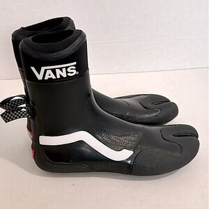 VANS Surf Boot Hi ST Shoe black size mens 7 womens 8.5 NWOT